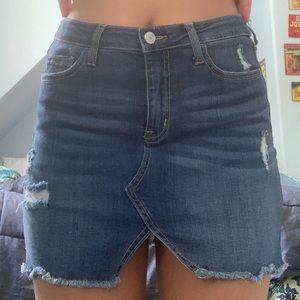 Jean skirt